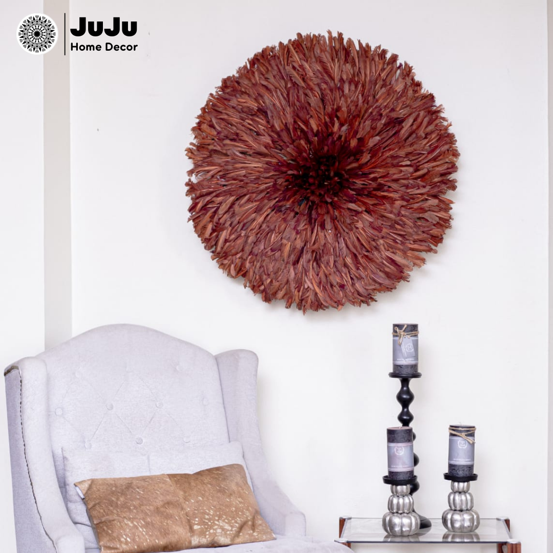 Juju Hat | Reddish brown Wall decor - Juju home decor